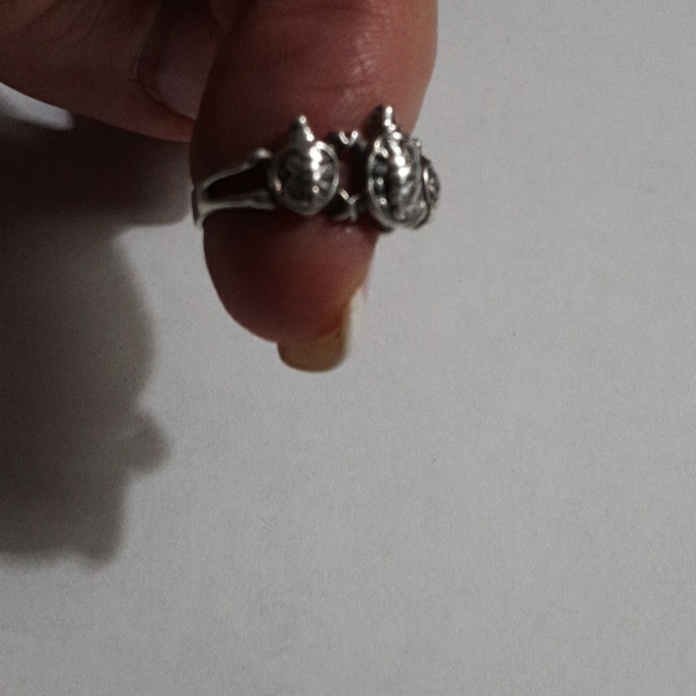 Turtle. 925 Sterling Silver Ring - image 6